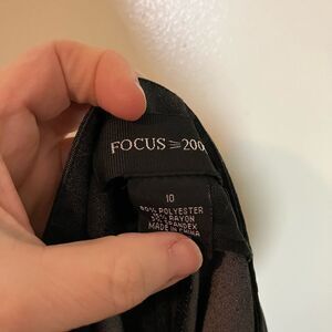 Focus 2000, gunmetal Gray, trousers, straight leg, excellent condition, size 10